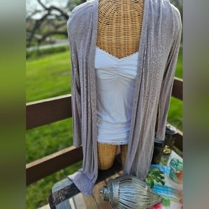Bobeau brand Sand color cardigan sweater Size XL